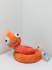 NEW Jellycat Winston Worm Rare Retired Genuine Collector's Item