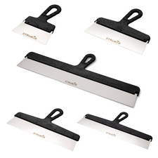 Fassadenspachtel Kunststoffgriff Flächenspachtel Dekorspachtel Edelstahl Breit