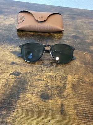 Ray Ban RB3539 002/T3 Erika   Black Metal Round Sunglasses - Frames only!