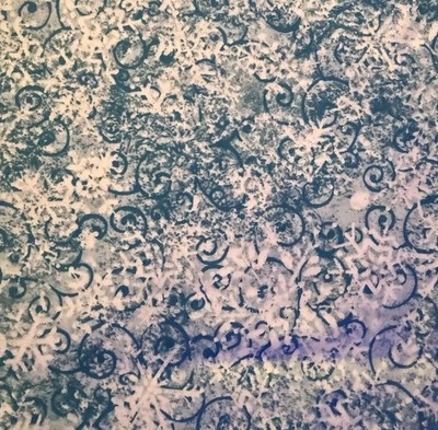 FROSTY FUN By Sue Zipkin For Clothworks Fabric Snowflakes Blue White 44  BTY