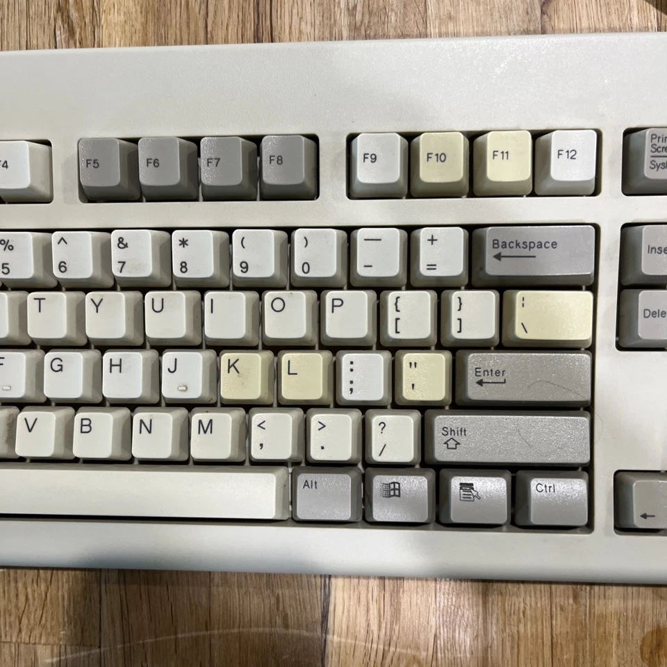 Dell QuietKey SK-1000REW Keyboard PS2 Full Motion Keys - Tested and Working - Image 3 of 4