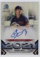 2021 Bowman Draft Class of 2021 Auto 109/250 Chase Petty #C21-CP Auto 1np9
