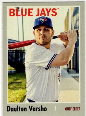 2024 Topps Baseball Daulton Varsho No. 185 Toronto Blue Jays