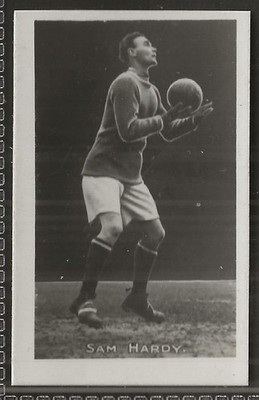 GEM LIBRARY - FOOTBALL SPECIAL ACTION PHOTO MF15 1922 - #07 - ASTON VILLA - SAM HARDY
