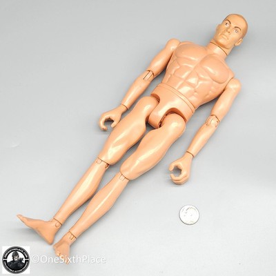 1:6 scale Hasbro GI Joe 1996 Male Body w/ Brown Buzz Cut & Brown Eyes 12'' Figure