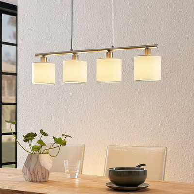 Lindby Stannis Hängeleuchte Esszimmerlampe Deckenlampe Lampe vierflammig E14