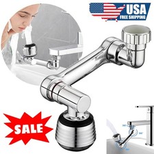 Universal 1080 Swivel Faucet Extender - Robotic Arm Tap with 2 Water Modes USA