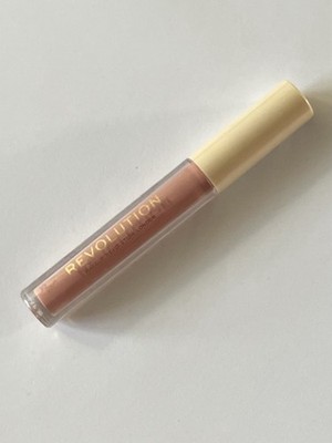 Revolution Matte Lip Gloss Nudes Collection Buff Peachy Nude Smooth Pigmented