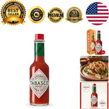 3-Ingredient  Red Pepper Sauce, Medium Heat, Glass Bottle, 5 Fl Oz