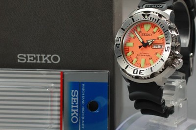 [Near MINT w/ Box] SEIKO Orange Monster 7S26-0350 SKX781 AT Men's Japan #3342