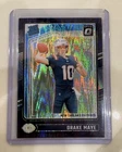 2024 Panini Donruss Optic - Rated Rookie Drake Maye #229 Blue Hyper Prizm (RC)