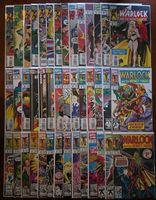 WARLOCK AND THE INFINITY WATCH 1-42 1992 COMPLETE SET RUN HIGH GRADE NM!!   