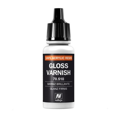 Vallejo Gloss Varnish Acrylic Finish Permanent