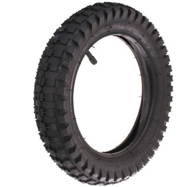 Crossreifen Dirtbike Kinder-Dirtbikereifen 12.5 x 2,75 mit Schlauch Ersatzreifen