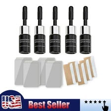 5pcs Car Glass Repair Kit Windshield Repair Window Chip Crack Repair Fix 5 pcs