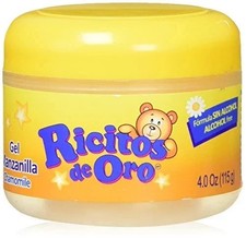 Ricitos De Oro Chamomile Baby Styling Gel Natural and Alcohol Free 4.0 Fl.Oz.