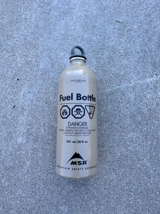 MSR Tan Fuel Bottle 591ML - 20 oz Mountain Safety Research