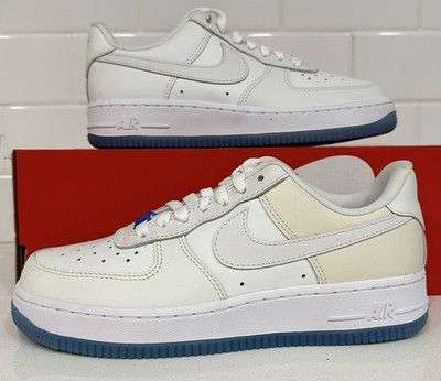 *B-Grade* Nike Air Force 1 '07 LX White UV Changing DA8301-100 Wmn Sz 8 No Lid