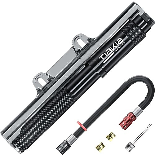 Pompe à vélo de route pour éviter la crevaison mini pompe Tiakia 260 PSI pour pneu de VTT