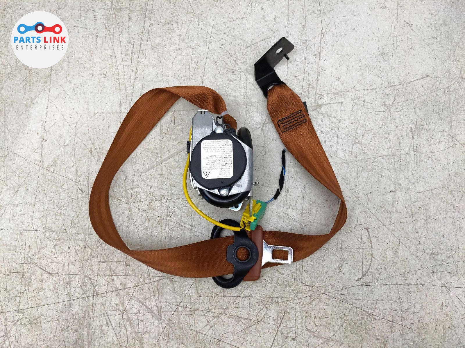 2006-12 BENTLEY CONTINENTAL FLYING SPUR REAR LEFT SEATBELT RETRACTOR SEAT BELT
