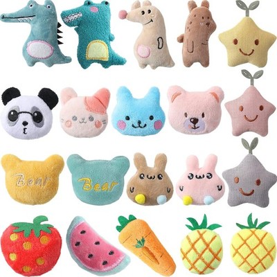 20 Pieces Catnip Toys for Indoor Cat Plush Kitten Cat Chew Toys Catnip Kitten