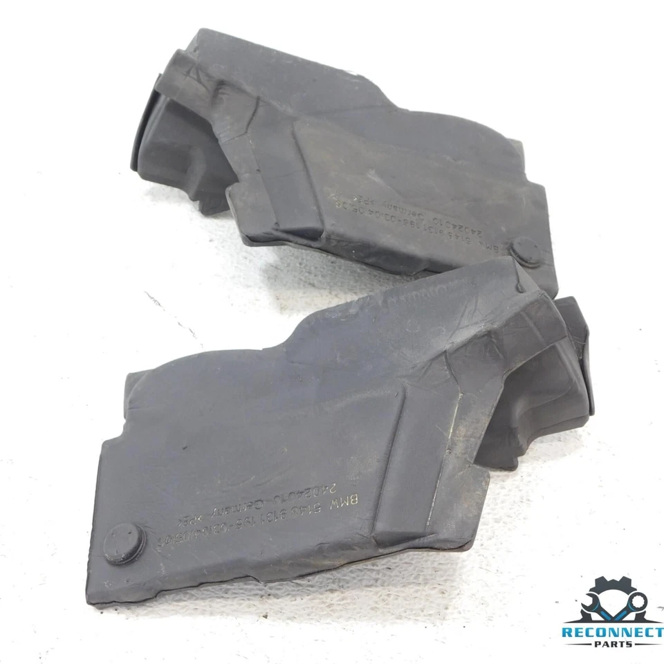 09-15 BMW 740i 750Li F01 F02 Juego de almohadillas aislantes de pilar delantero izquierdo y derecho OEM Foto 2 de 4