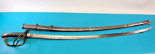 Civil War US Model 1860 Cavalry Sword Saber Handle Markings & Scabbard TR1843