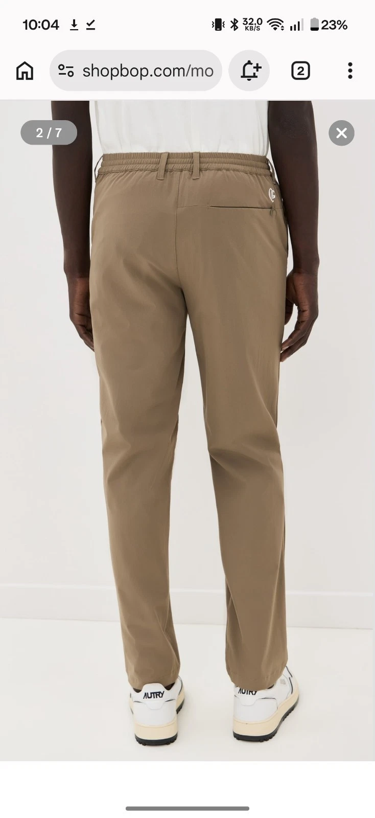 Quiet Golf Club Performance Monogram Nylon Pants - Clay - XL