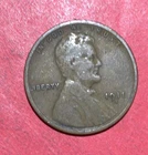 1911S US LINCOLN Cent! "San Francisco" Mint! Semi Key Date! VG! Lower Mintage!