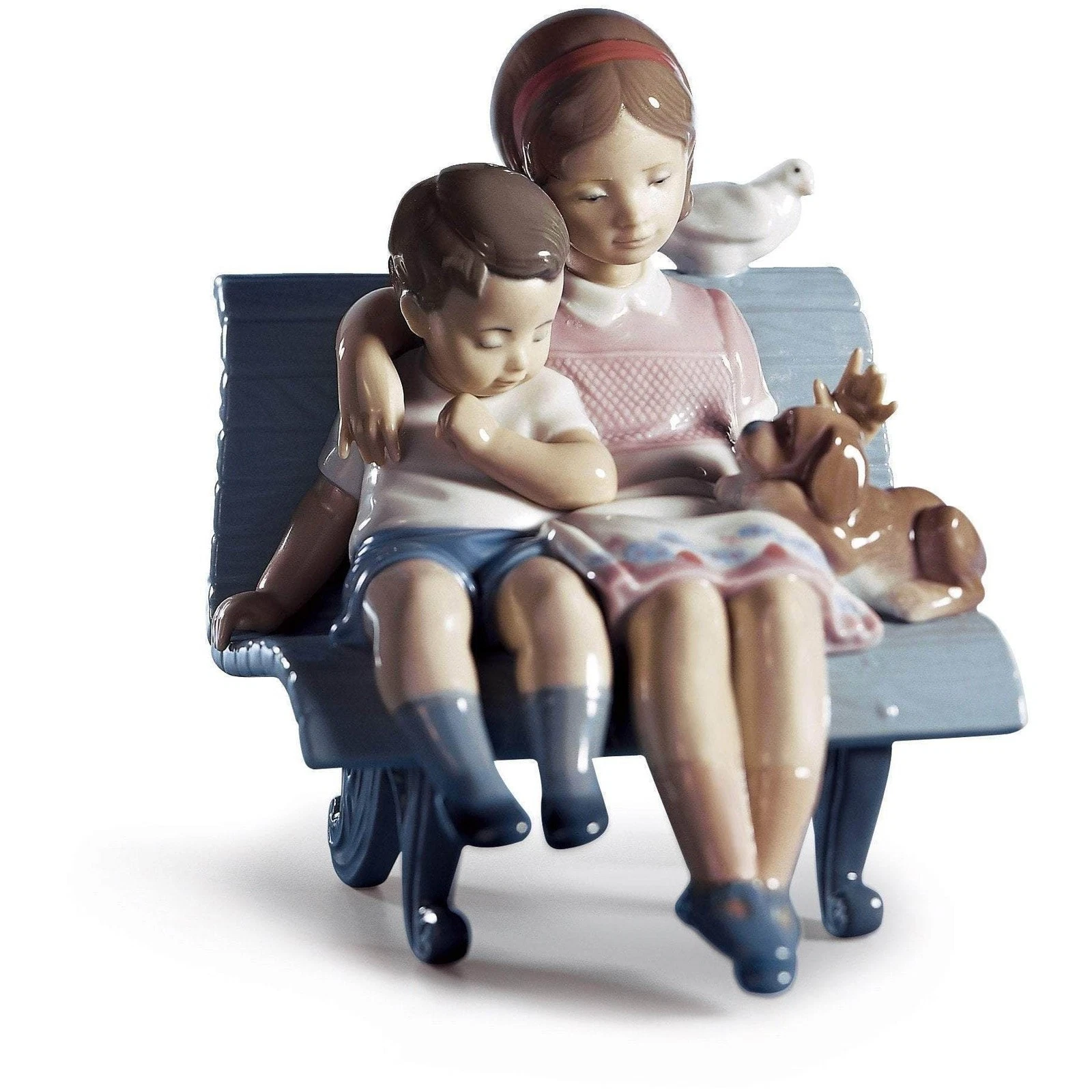 Lladro Surrounded By Love Figurine - Thumbnail 5