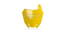 Front Number Plate Polisport Yellow Suzuki RM-Z250/RM-Z450.