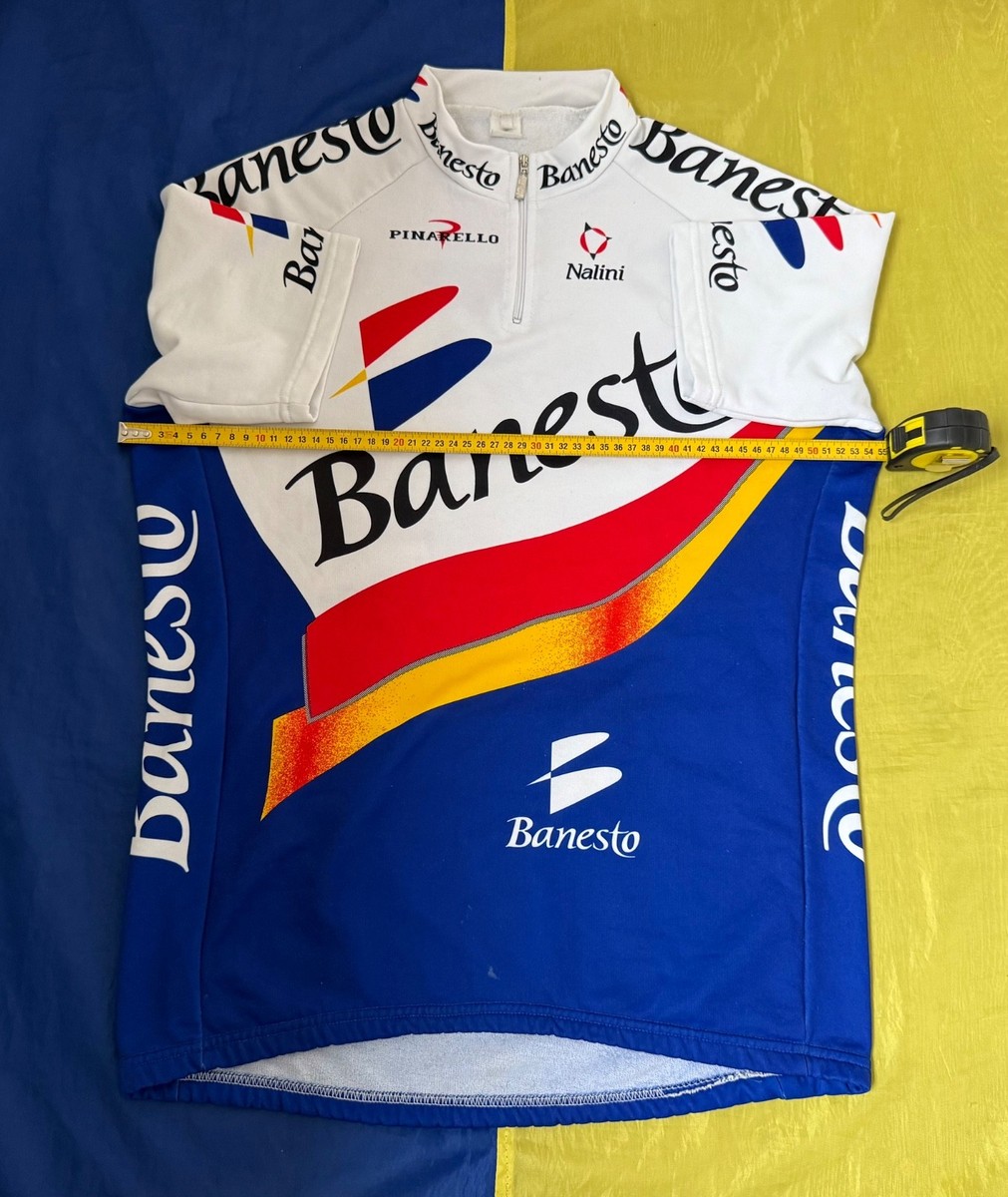 Maillot cycliste Banesto Nalini Campagnolo Jersey Vintage Team 1998 - L
