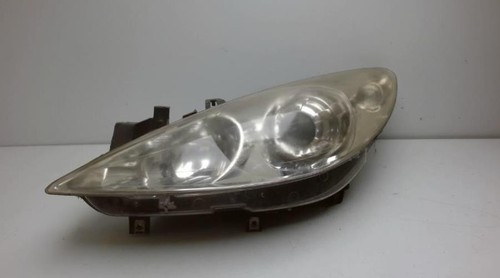 Optique avant principal gauche (feux)(phare) PEUGEOT 307 PHASE 2 Diesel 2007