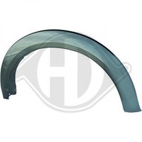 Diederichs Radlauf Leiste Vorne Links FüR Mitsubishi L200 Baujahr 2006-2010