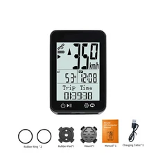 Multilingual Wireless GPS Bike Computer Cycling Speedometer Odometer Stopwatch