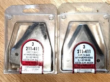 20 Grain Head Cutter Knife Sections 211-411 John Deere 140 160 580 590 MacDon