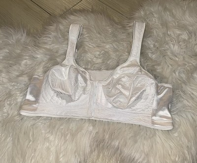Playtex 18 Hour E525 Wire Free Bra Posture Boost PowerSupport Front Close 38C