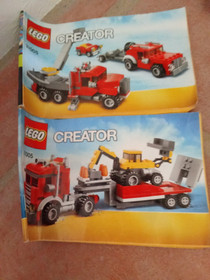 LEGO CREATOR 31005-CARRIER TRUCK-INCOMPLETE-BOX+NOTS