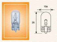 GlüHlampe Heavy Duty Magneti Marelli 003822100000 3W 24V W3W