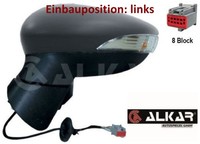 Alkar 6121394 AußEnspiegel Links Spiegel AußEn FüR Ford