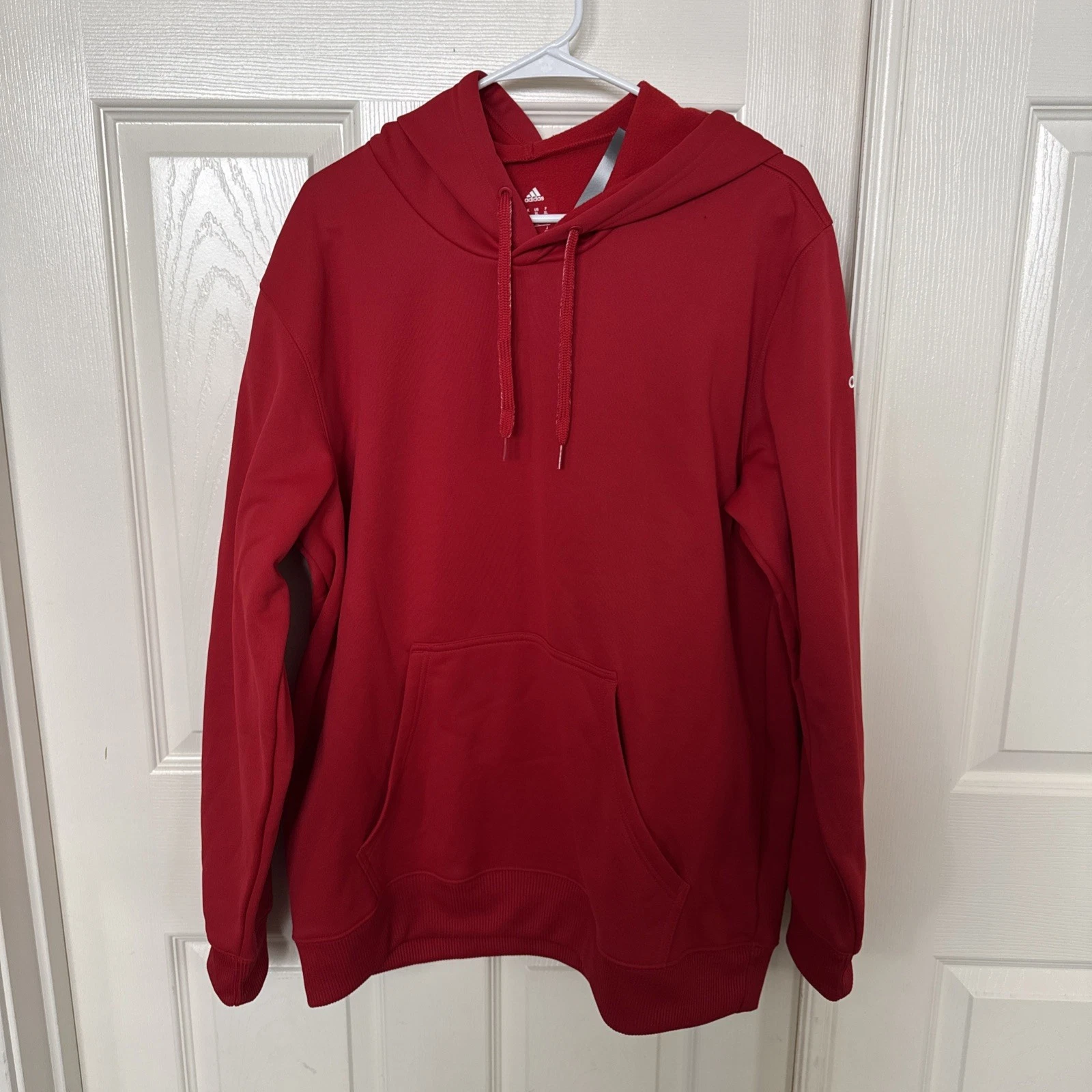 Adidas Hoodie Mens XL Red ClimaWarm Pullover Kangaroo Pocket Thermal Fleece Mens
Opens in a new wind