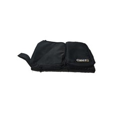 Caseit, Black in Color, 48 CD/DVD Holders w/3 Zip Up Compartments, VTG, w/Strap
