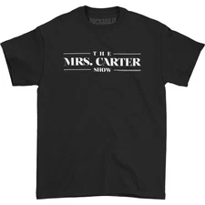Men's Beyonce The Mrs. Carter Show World Tour Tee T-shirt X-Large Black