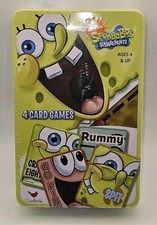 Spongebob Cardinal 4 In 1 Card Games Tin Box ...