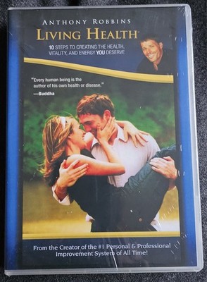 Living Health, Anthony (Tony) Robbins - 9 CDs Includes a Workbook CD - Audiobook