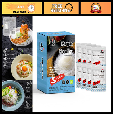 Shirataki Konjac Noodles 8 Pack - Vegan, Gluten-Free, Keto, Low Carb, Fat-Free 5