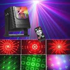 DJ Disco Party Light Laser Strobe USB Projector Remote Portable Festival