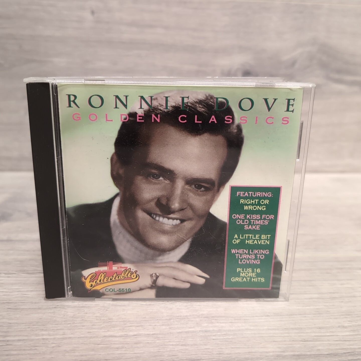 Ronnie Dove - Golden Classics - CD Album - 1994 Collectables Records COL-CD-5510