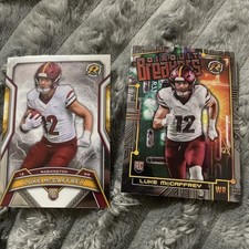 Luke McCaffrey 2024 Topps Resurgence Circuit Breakers Rookie Card # CB-18. rookie card picture