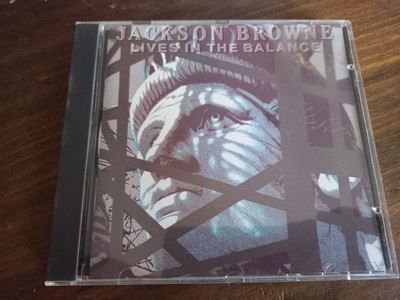 CD - Jackson Browne - Lives in the Balance - Asylum Records